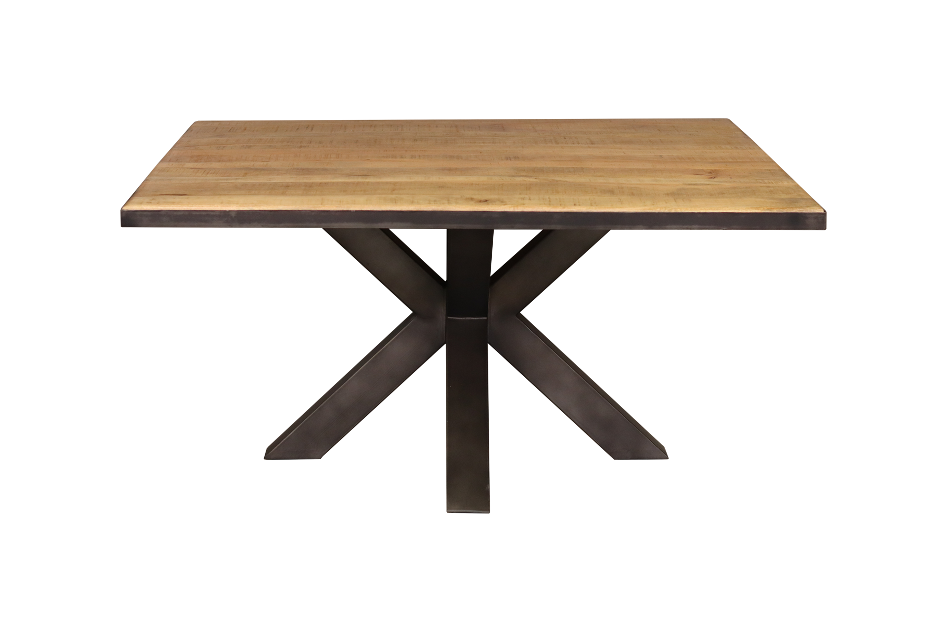 Table De Jardin Carrée 80x80 Cm En Plastique - 4 Places, Trou Parasol | Pour Terrasse, Balcon, Camping (Couleur Noir)