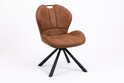 Chaise Burak Terracotta - lot de 2