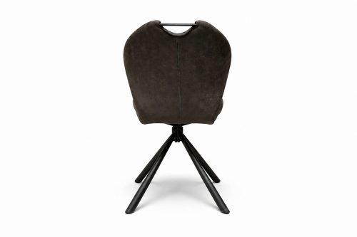 Alternative view of Chaise Burak Gris - lot de 2