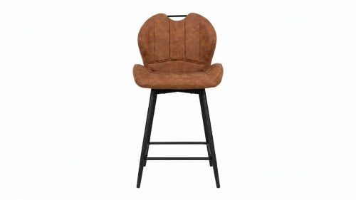 Alternative view of Tabouret Burak Terracotta - lot de 2