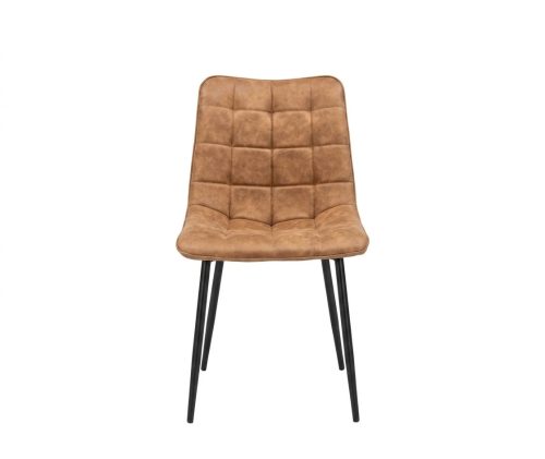 Alternative view of Chaise Bloom Cognac - lot de 2