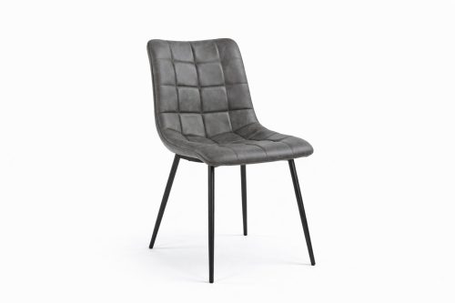 Chaise Bloom Gris - lot de 2