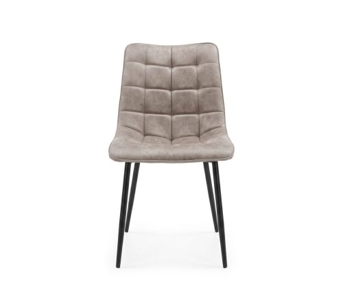 Alternative view of Chaise Bloom Taupe - lot de 2