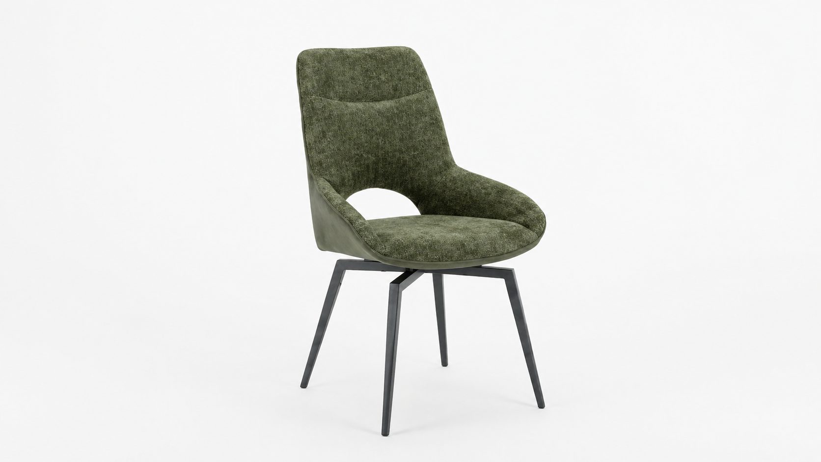 Chaise Craig Kaki – lot de 2