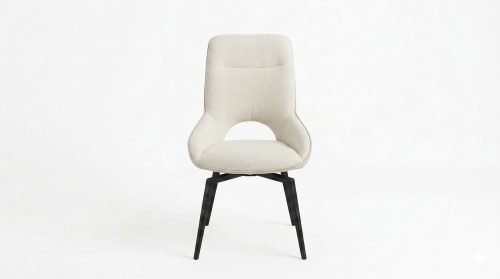 Alternative view of Chaise Craig Crème - lot de 2