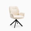 Chaise Medellin Crème - lot de 2