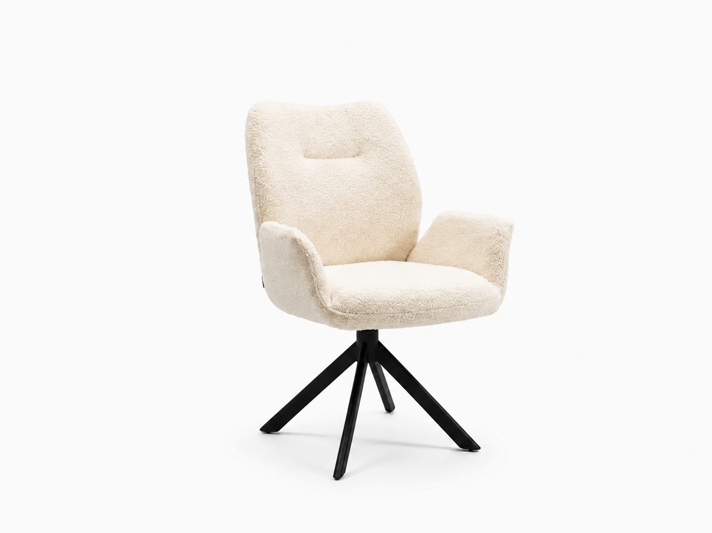 Chaise Medellin Crème – lot de 2