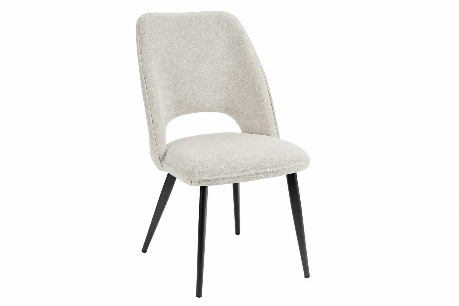 Chaise Riviera Blanc d’argent – lot de 2