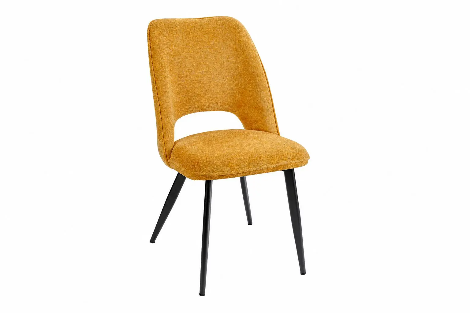 Chaise Riviera Jaune Safran – lot de 2