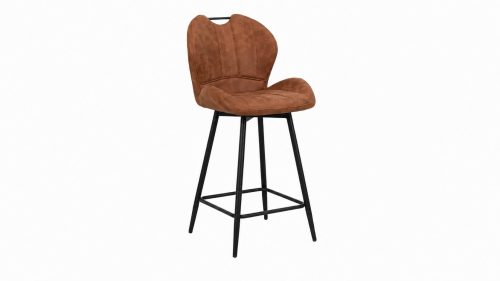 Tabouret Burak Terracotta - lot de 2